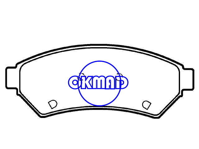 BUICK (SGM) LACROSSE II GL8 II MPV LACROSSE CHEVROLET UPLANDER pastilha de freio FMSI:D1075-7980 OEM:88964099,F1075